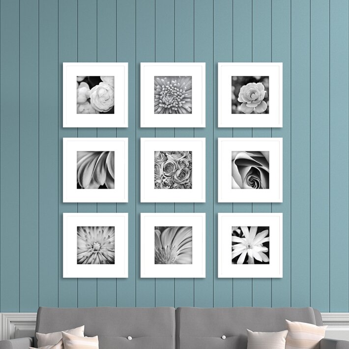 NielsenBainbridge Gallery Perfect 9 Piece Picture Frame Set & Reviews